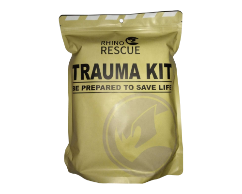 Аптечка экстренной помощи 9 предметов Rhino Rescue Trauma Kit + бинт гемостатический (исп.2)